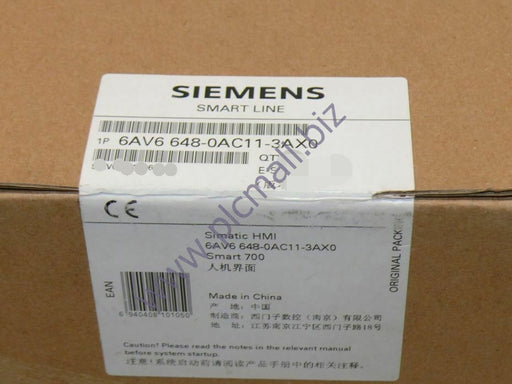 6AV6648-0AC11-3AX0 Siemens SIMATIC HMI SMART 700, SMART PANEL, BRAND NEW
