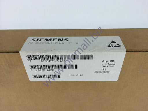 6ES5455-7LA11 Siemens   SIMATIC S5, 455 DIGITAL OUTPUT MODULE BRAND NEW