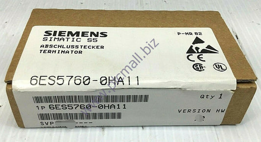 6ES5760-0HA11 Siemens SIMATIC S5 TERMINATING RESISTOR CONNECTOR BRAND NEW