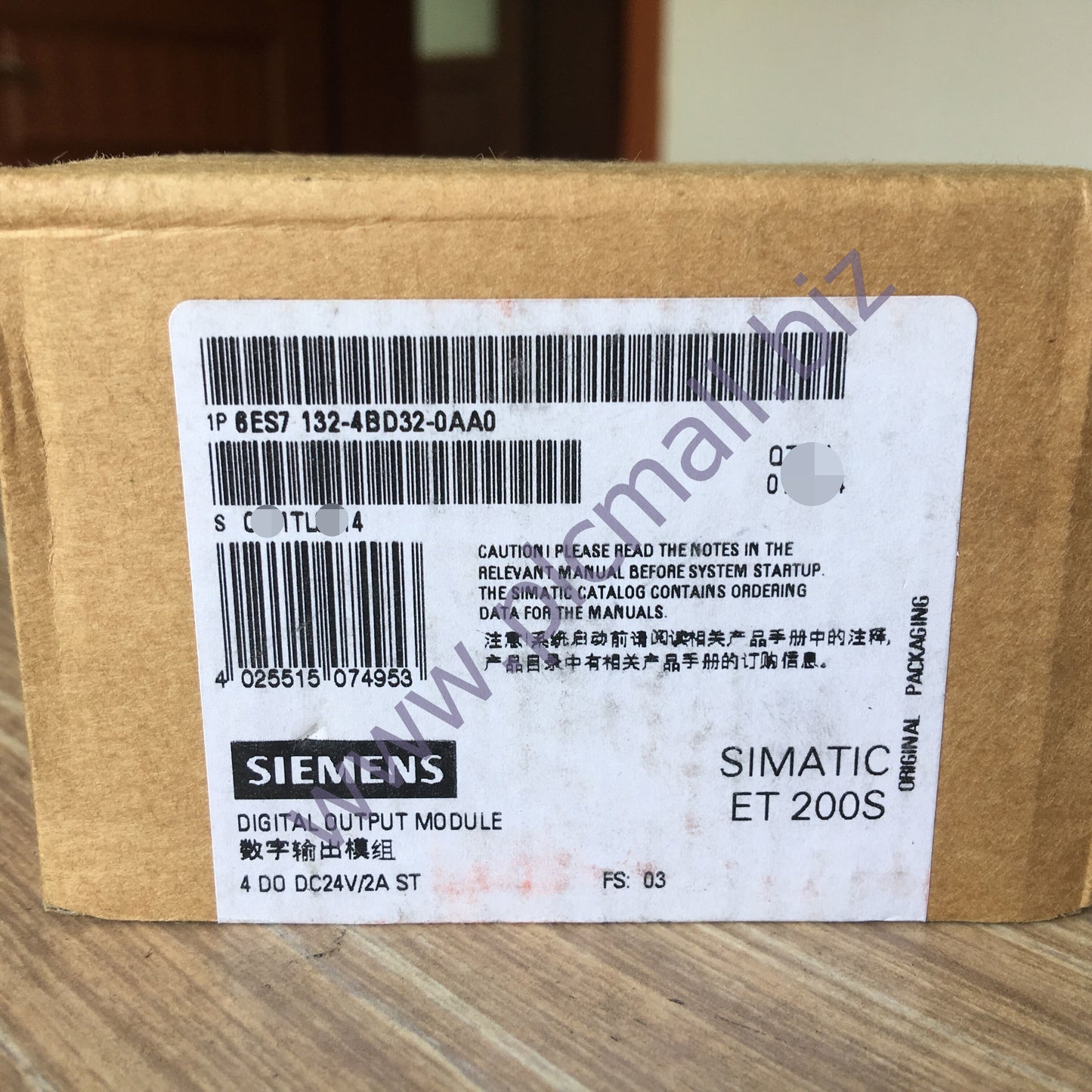6ES7132-4BD32-0AA0 Siemens  SIMATIC DP, 5 ELECTRON  BRAND NEW