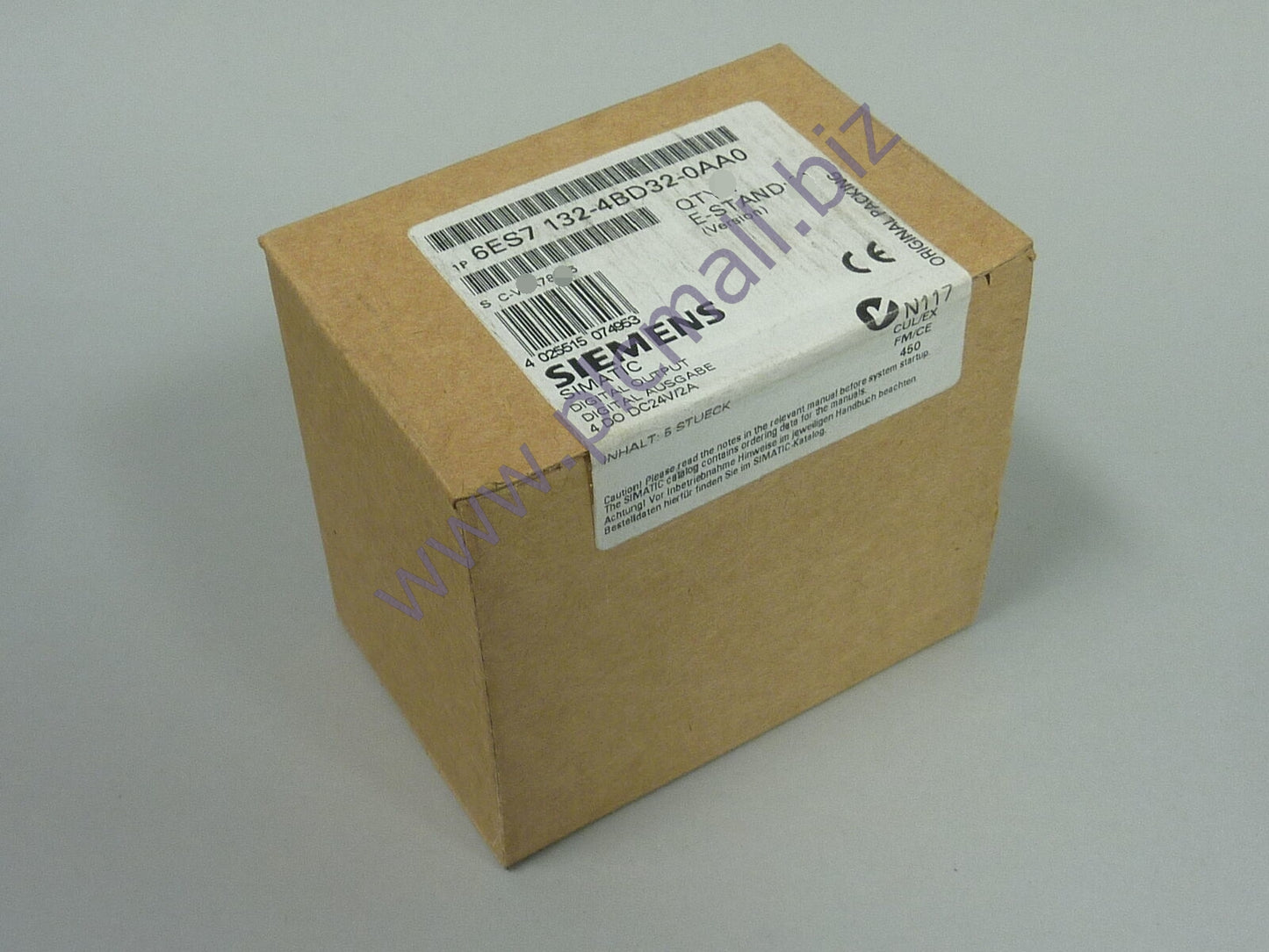 6ES7132-4BD32-0AA0 Siemens  SIMATIC DP, 5 ELECTRON  BRAND NEW