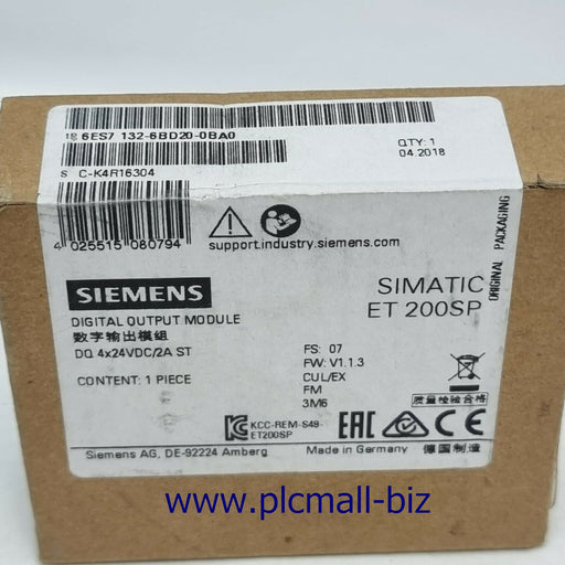 6ES7132-6BD20-0BA0 Siemens Digital output module Brand new