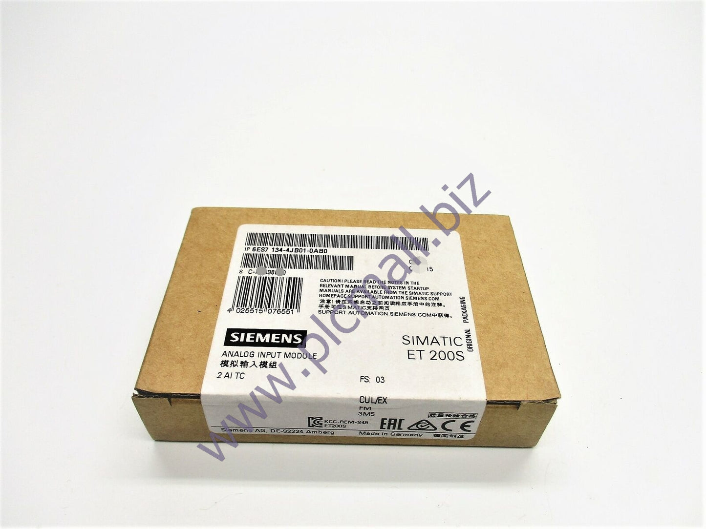 6ES7134-4JB01-0AB0 Siemens SIMATIC DP, ELECTRONIC MODULE BRAND NEW
