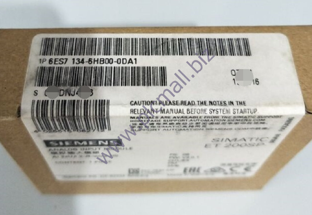 6ES7134-6HB00-0DA1 Siemens SIMATIC ET 200SP, ANALOG INPUT MODULE BRAND NEW