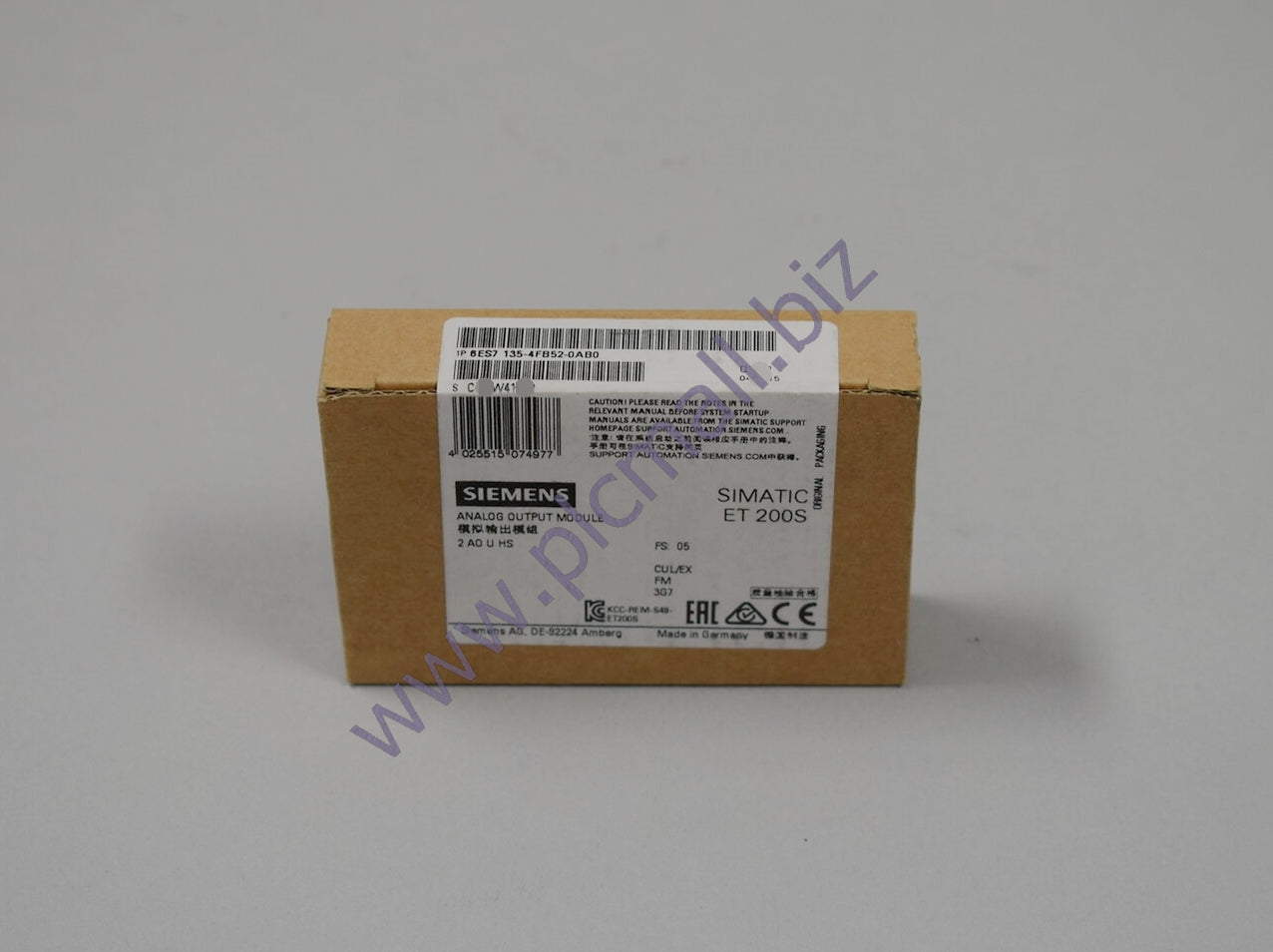 6ES7135-4FB52-0AB0 Siemens SIMATIC DP, ELECTRONIC MODULE BRAND NEW