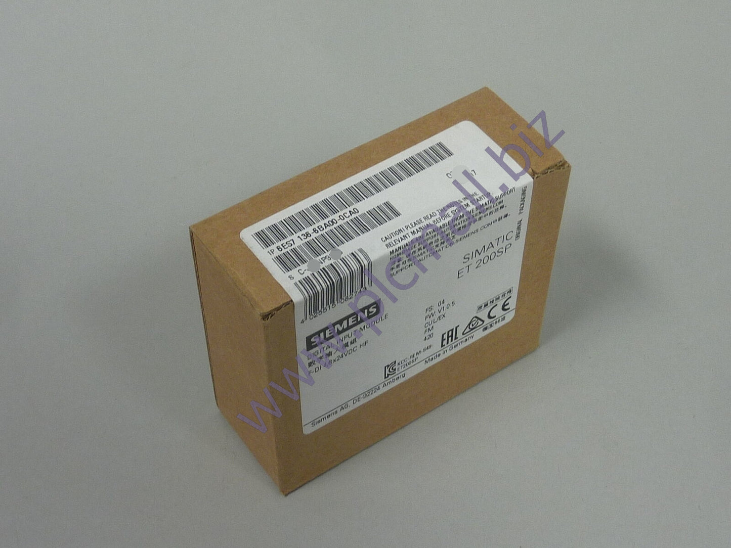 6ES7136-6BA00-0CA0 Siemens SIMATIC DP  ELECTRON  MODULE BRAND NEW