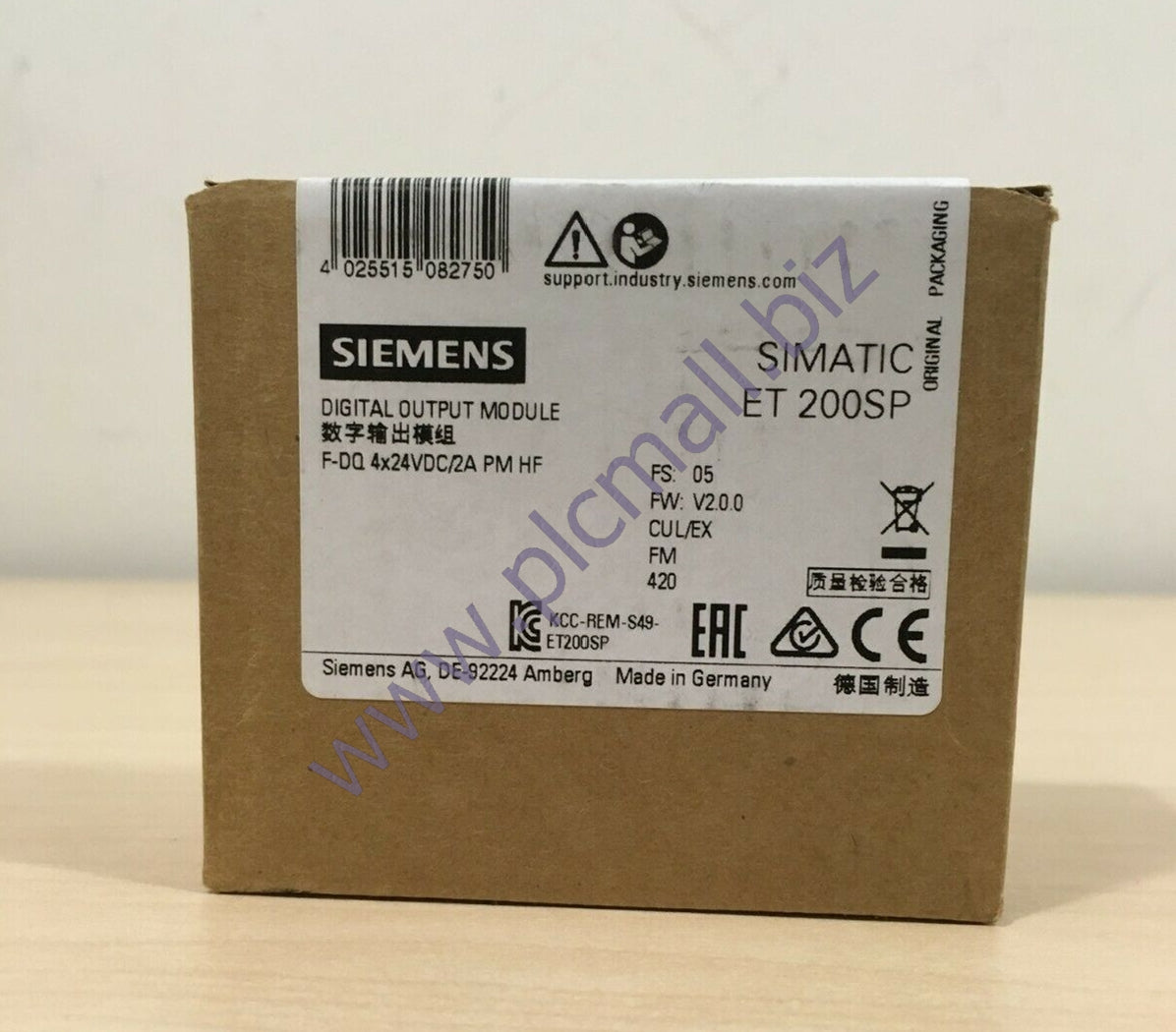 6ES7136-6DB00-0CA0 Siemens SIMATIC DP,  ELECTRON  MODULE BRAND NEW