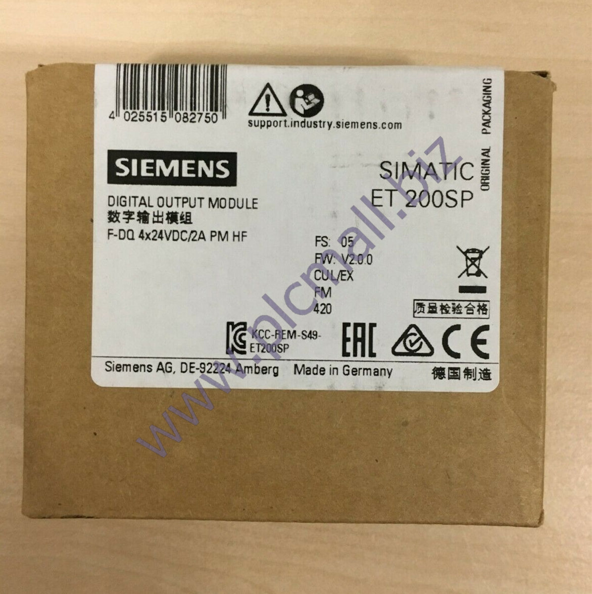 6ES7136-6DB00-0CA0 Siemens SIMATIC DP,  ELECTRON  MODULE BRAND NEW