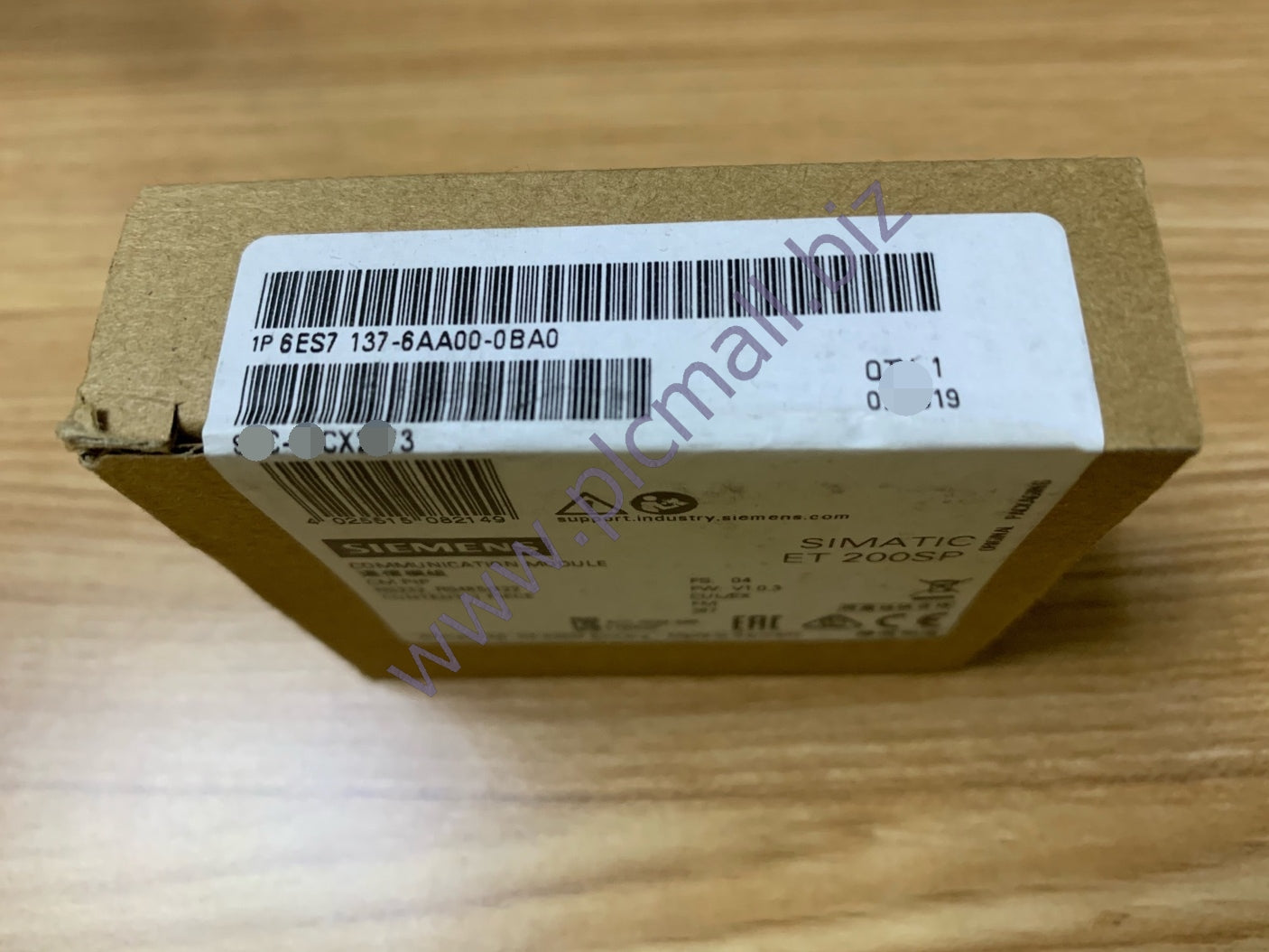 6ES7137-6AAOO-OBAO Siemens COMMUNICATION MODUL FOR SERIAL BRAND NEW