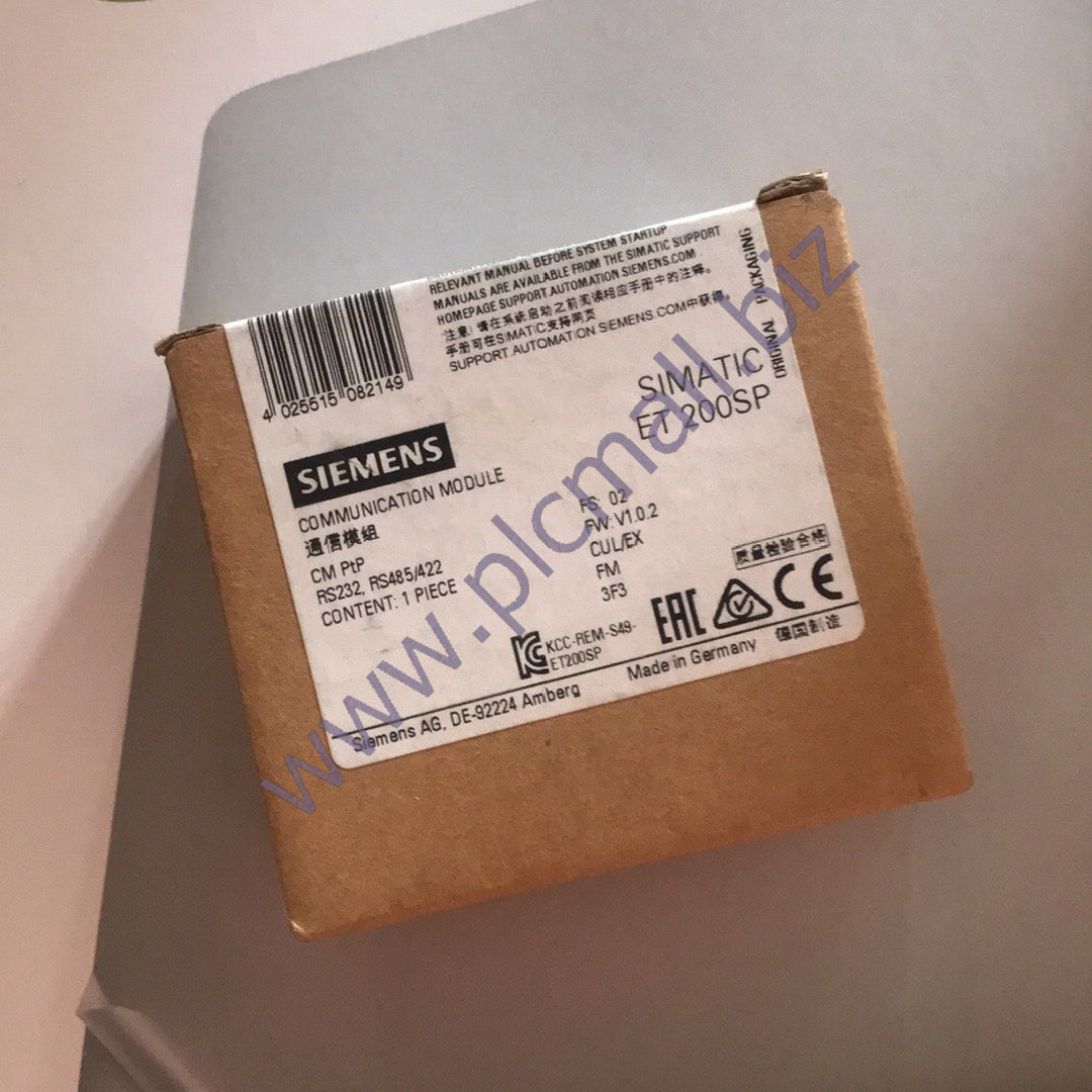 6ES7137-6AAOO-OBAO Siemens COMMUNICATION MODUL FOR SERIAL BRAND NEW