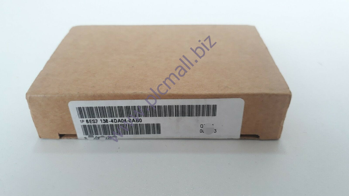 6ES7138-4DA04-0AB0 Siemens  SIMATIC DP, ELECTRONIC MODULE BRAND NEW