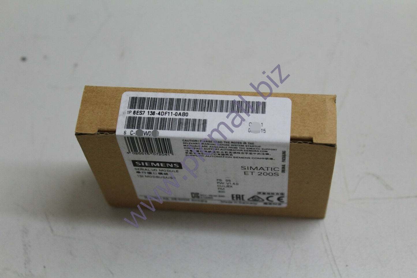 6ES7138-4DF11-0AB0 Siemens SIMATIC DP, ELECTRONIC MODULE BRAND NEW