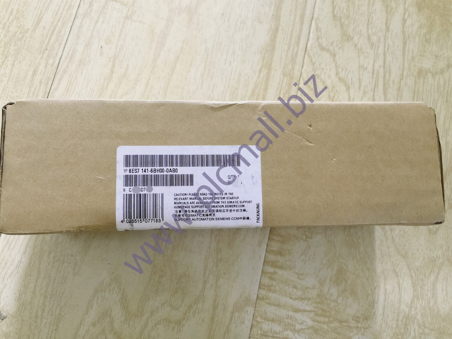 6ES7141-6BH00-0AB0 Siemens DOUBLE-ASSIGNEMENT DEGREE OF PROTECTION IP67 BRAND NEW