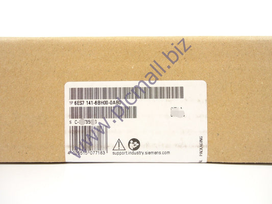 6ES7141-6BH00-0AB0 Siemens DOUBLE-ASSIGNEMENT DEGREE OF PROTECTION IP67 BRAND NEW