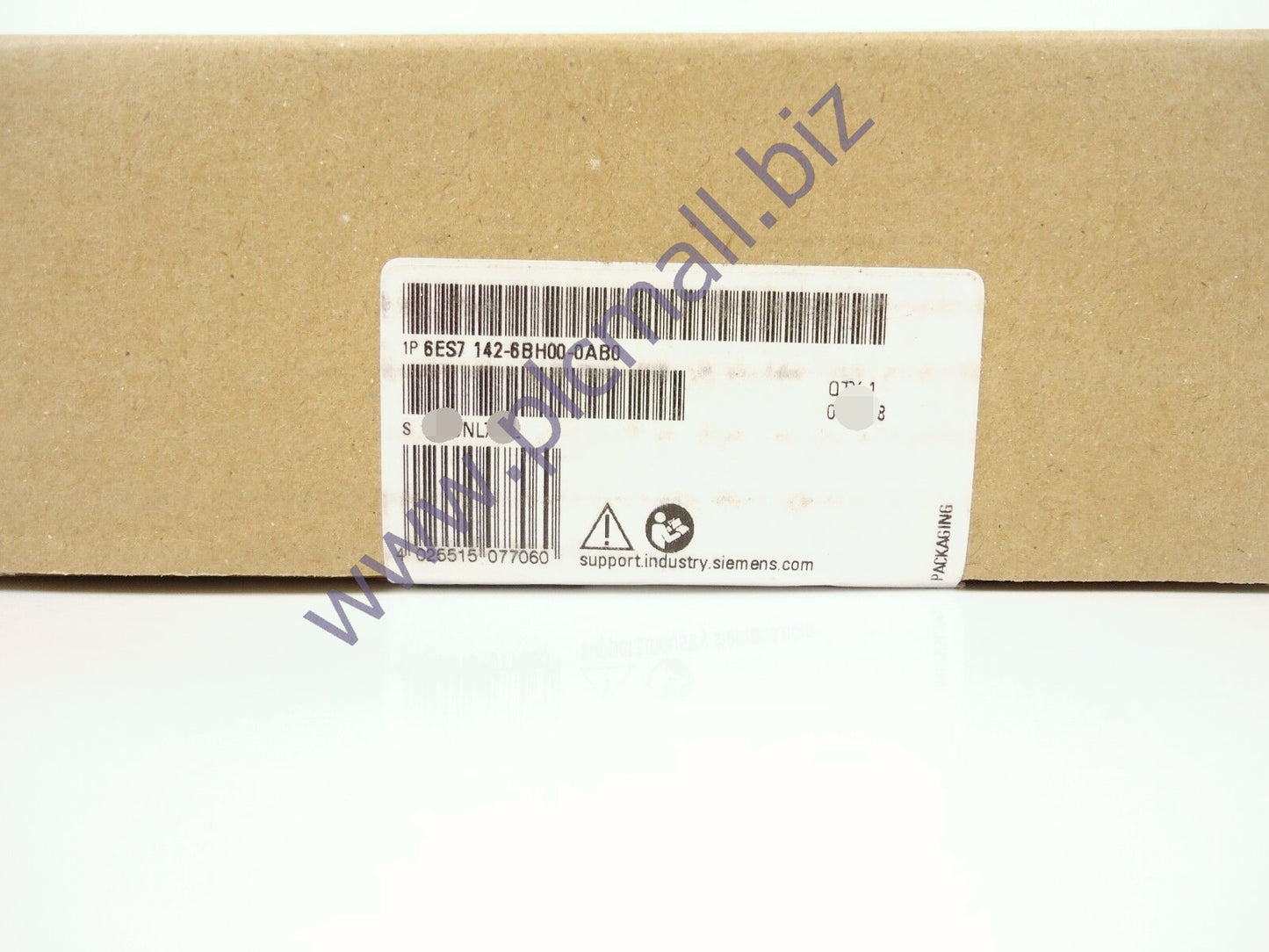 6ES7142-6BH00-0AB0 Siemens DOUBLE-ASSIGNEMENT DEGREE PROTECTION IP67 BRAND NEW