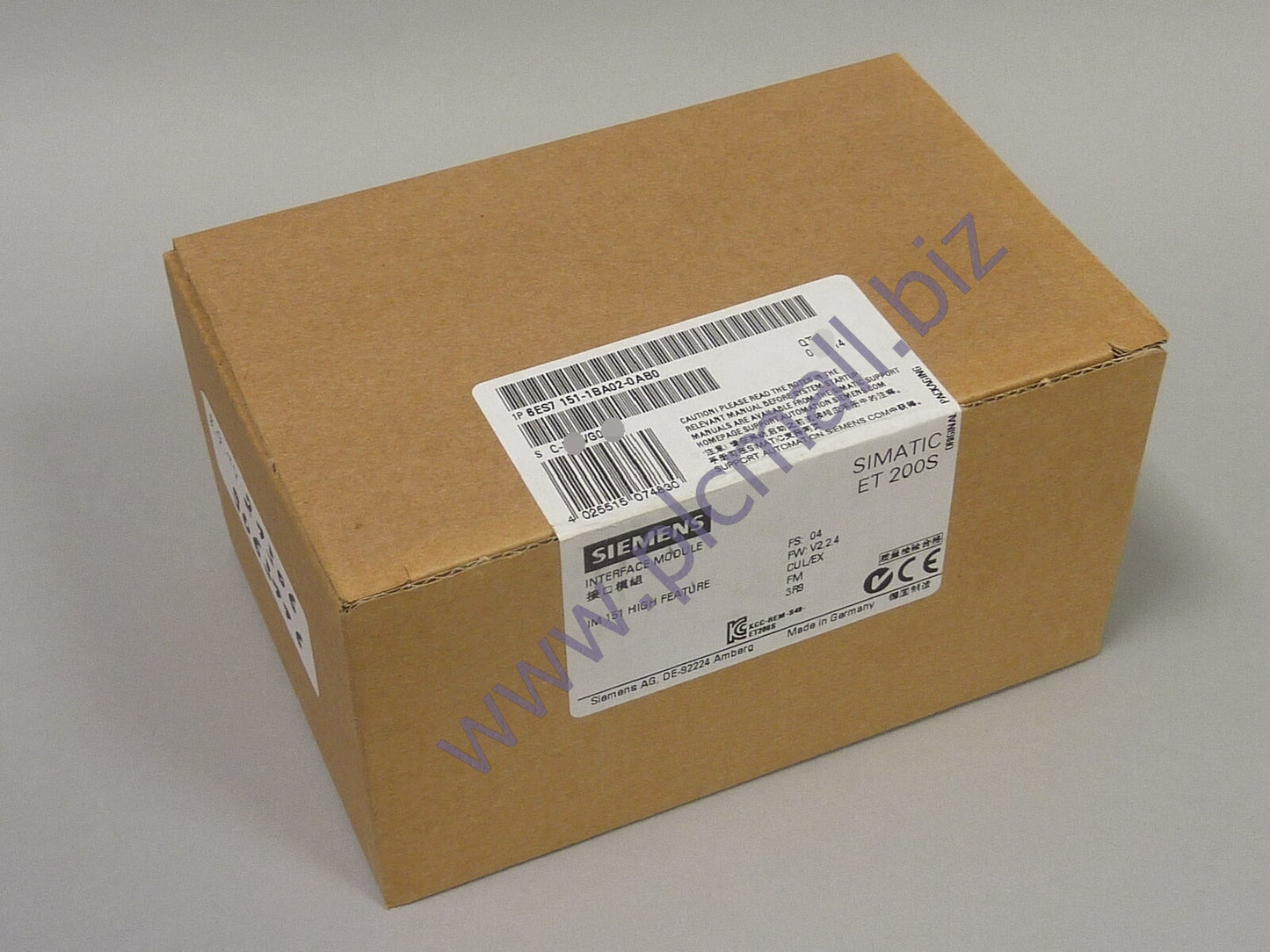 6ES7151-1BA02-0AB0 Siemens SIMATIC DP, INTERFACE MODULE  BRAND NEW