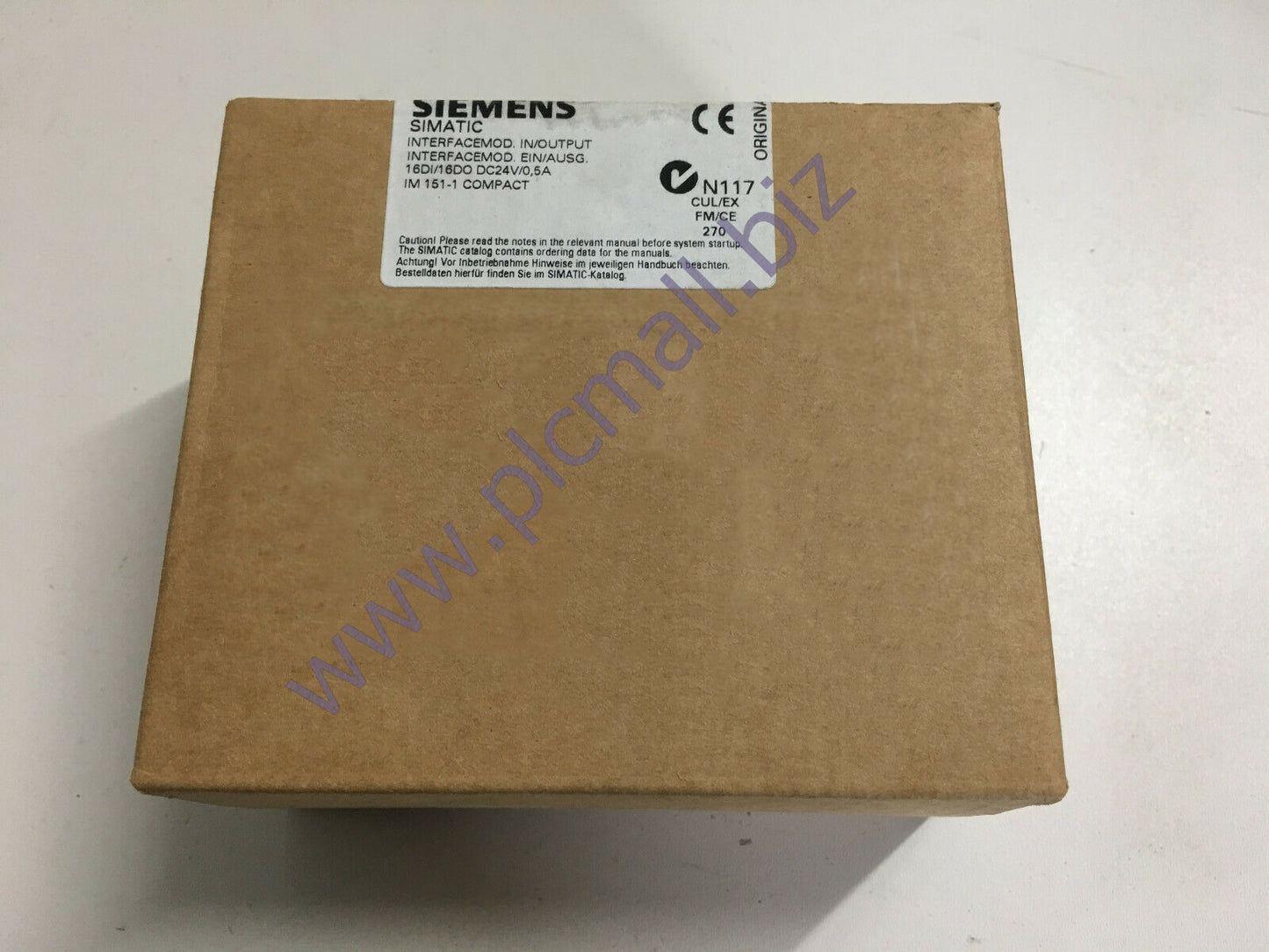 6ES7151-1CA00-3BL0 Siemens  0.5A EXPANDABLE WITH UP TO 12 ET 200S MODULES BRAND NEW