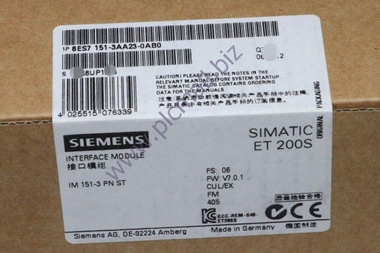 6ES7151-3AA23-0AB0 Siemens SIMATIC DP, INTERFACE MODULE  BRAND NEW