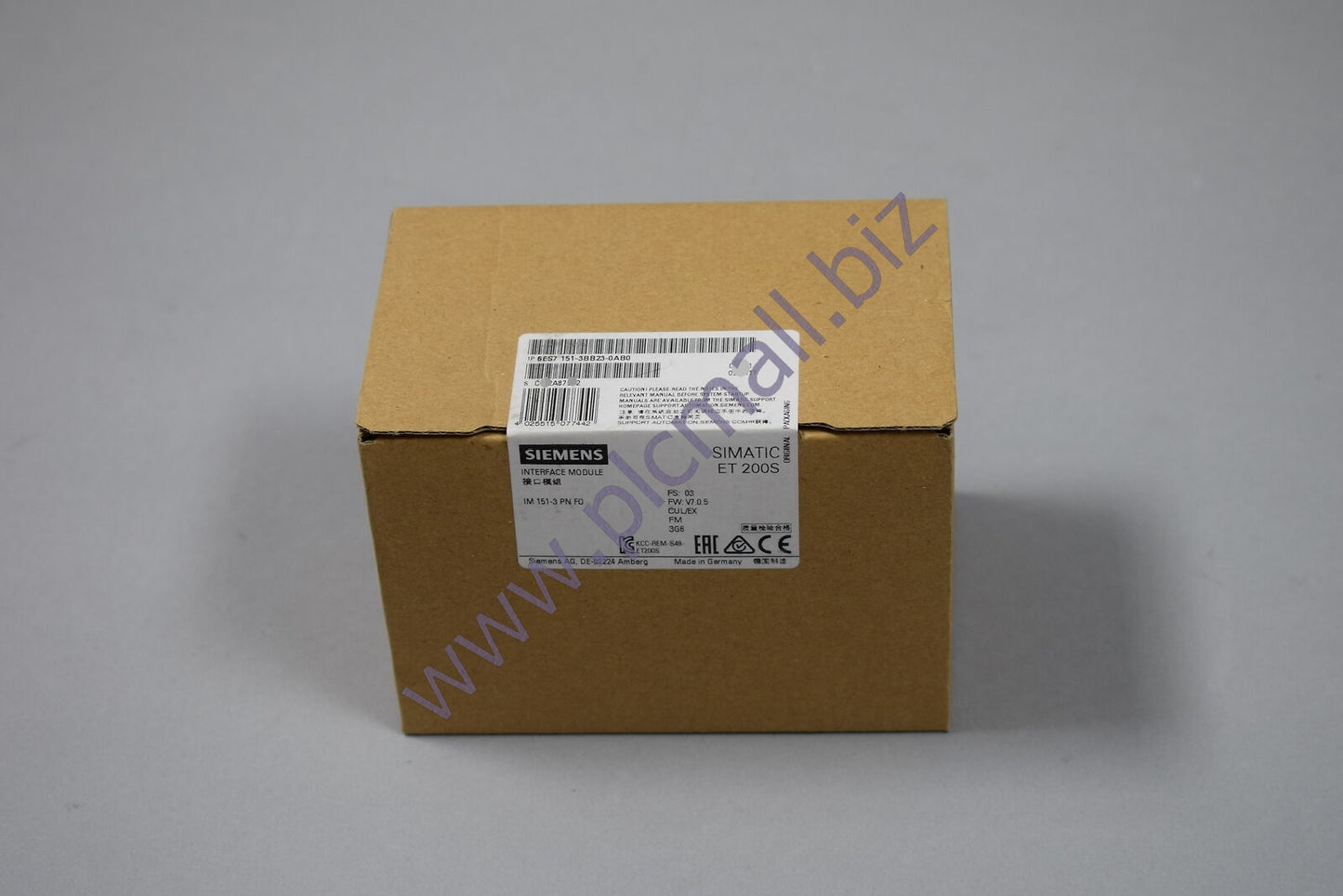 6ES7151-3BB23-0AB0 Siemens SIMATIC DP, INTERFACE MODULE  BRAND NEW