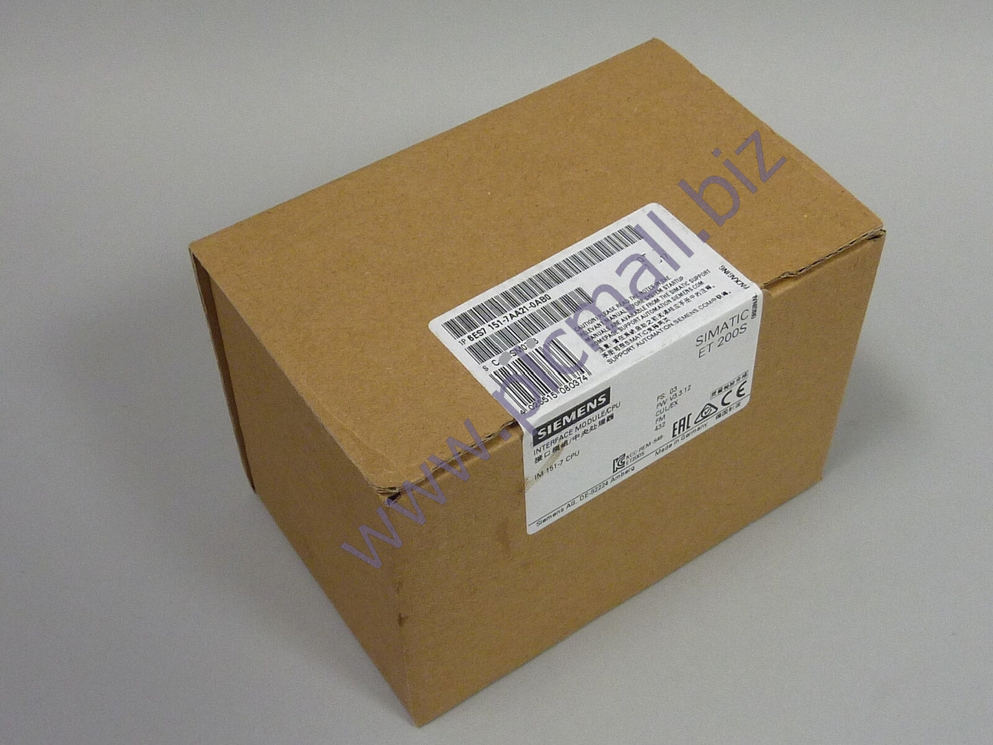 6ES7151-7AA21-0AB0 Siemens SIMATIC DP IM151-7 CPU FOR ET200S BRAND NEW