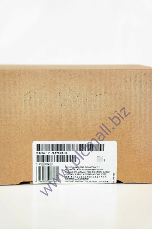 6ES7151-7FA21-0AB0 Siemens IM151-7 F-CPU FOR ET200S, 192KB WORKING MEMORY BRAND NEW