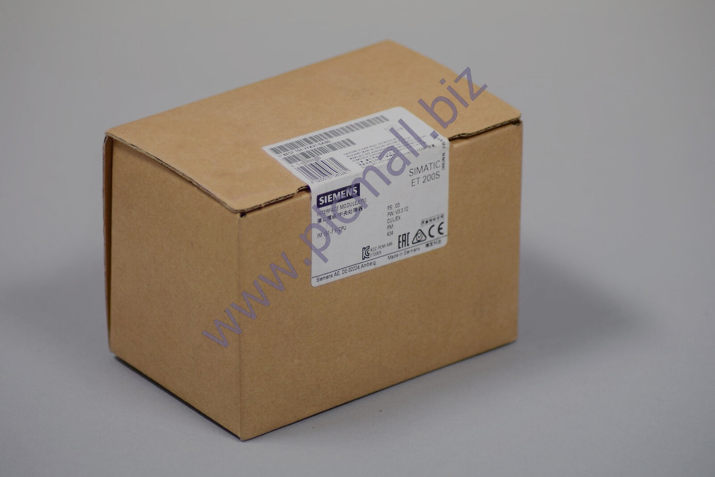 6ES7151-7FA21-0AB0 Siemens IM151-7 F-CPU FOR ET200S, 192KB WORKING MEMORY BRAND NEW