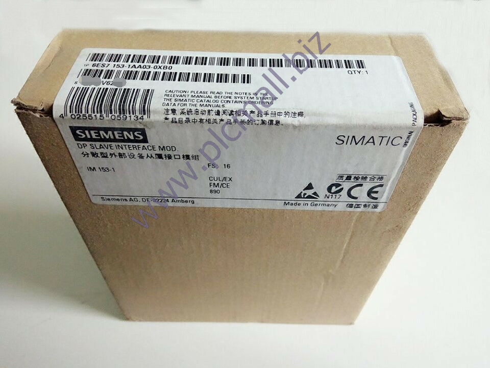 6ES7153-1AA03-0XB0 Siemens SIMATIC DP INTERFACE IM 153-1 BRAND NEW