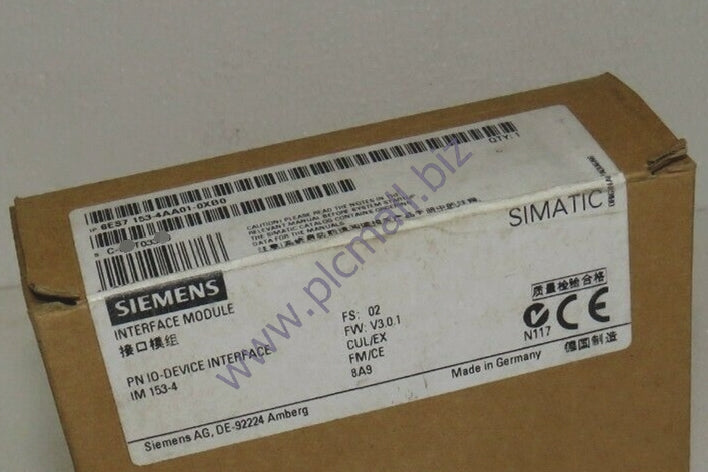 6ES7153-4AA01-0XB0 Siemens SIMATIC DP 12 S7-300 MODULES BRAND NEW