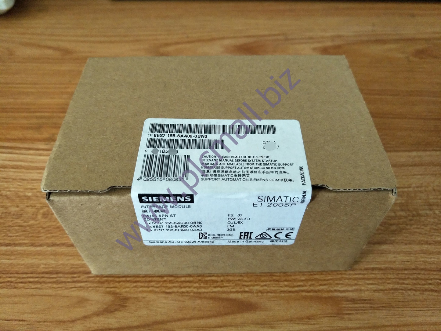 6ES7155-6AA00-0BN0 Siemens SIMATIC ET 200SP, BUNDLE PROFINET IM BRAND NEW