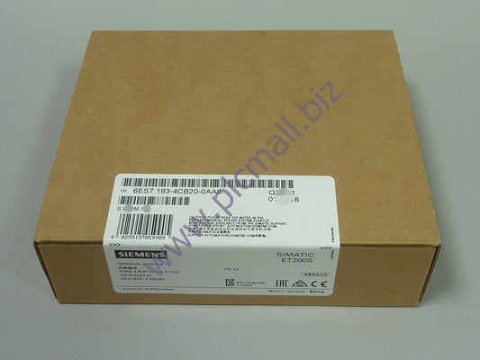 6ES7193-4CB20-0AA0 Siemens SIMATIC DP, 5 TERMINAL MODULES BRAND NEW