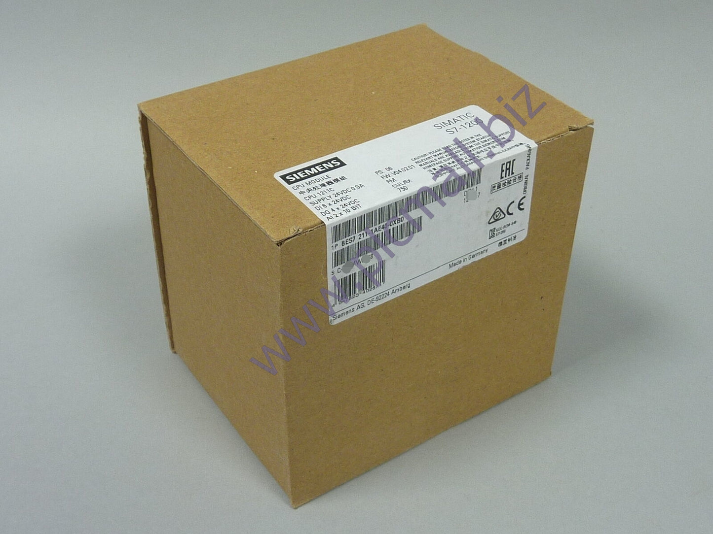 6ES7211-1AE40-0XB0 Siemens SIMATIC S7-1200, CPU 1211C, COMPACT CPU BRAND NEW