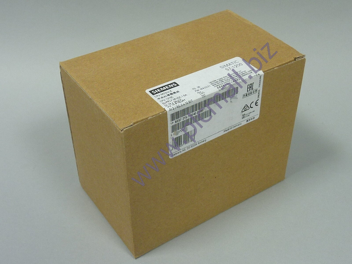 6ES7215-1HG40-0XB0 Siemens SIMATIC S7-1200 COMPACT CPU BRAND NEW