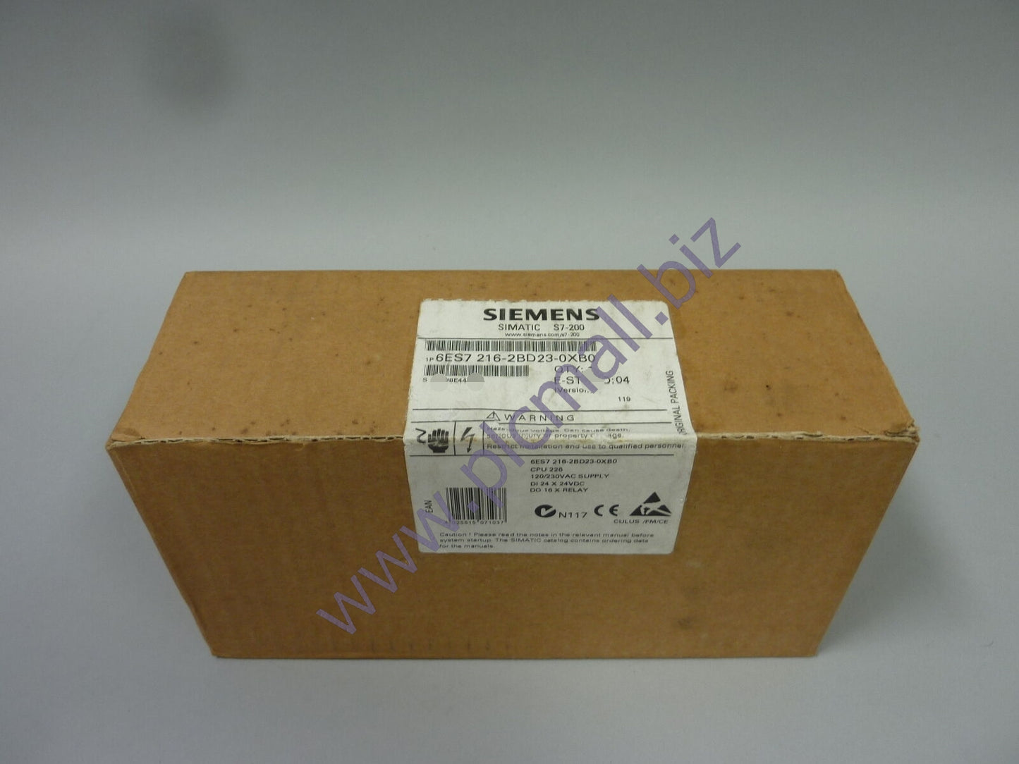 6ES7216-2BD23-0XB0 Siemens SIMATIC S7-200 COMPACT UNIT AC POWER SUPPLY BRAND NEW