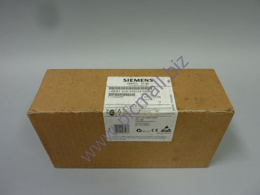 6ES7216-2BD23-0XB0 Siemens SIMATIC S7-200 COMPACT UNIT AC POWER SUPPLY BRAND NEW