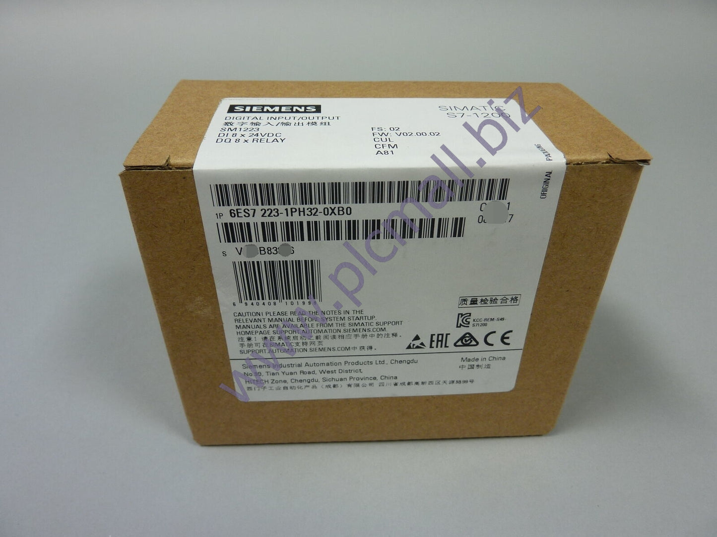 6ES7223-1PH32-0XB0 Siemens SIMATIC S7-1200, Digital I/O SM 1223 BRAND NEW