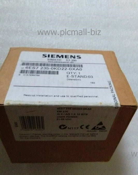 6ES7 235-0KD22-0XA0 Siemens PLC analog module Brand new