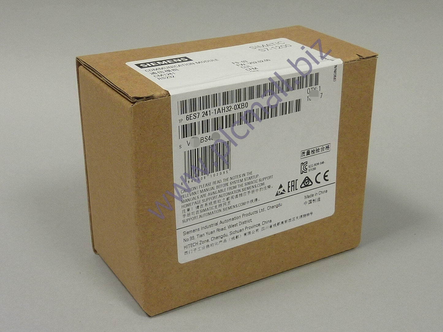 6ES7241-1AH32-0XB0 Siemens SIMATIC S7-1200, Communication module CM 1241 BRAND NEW