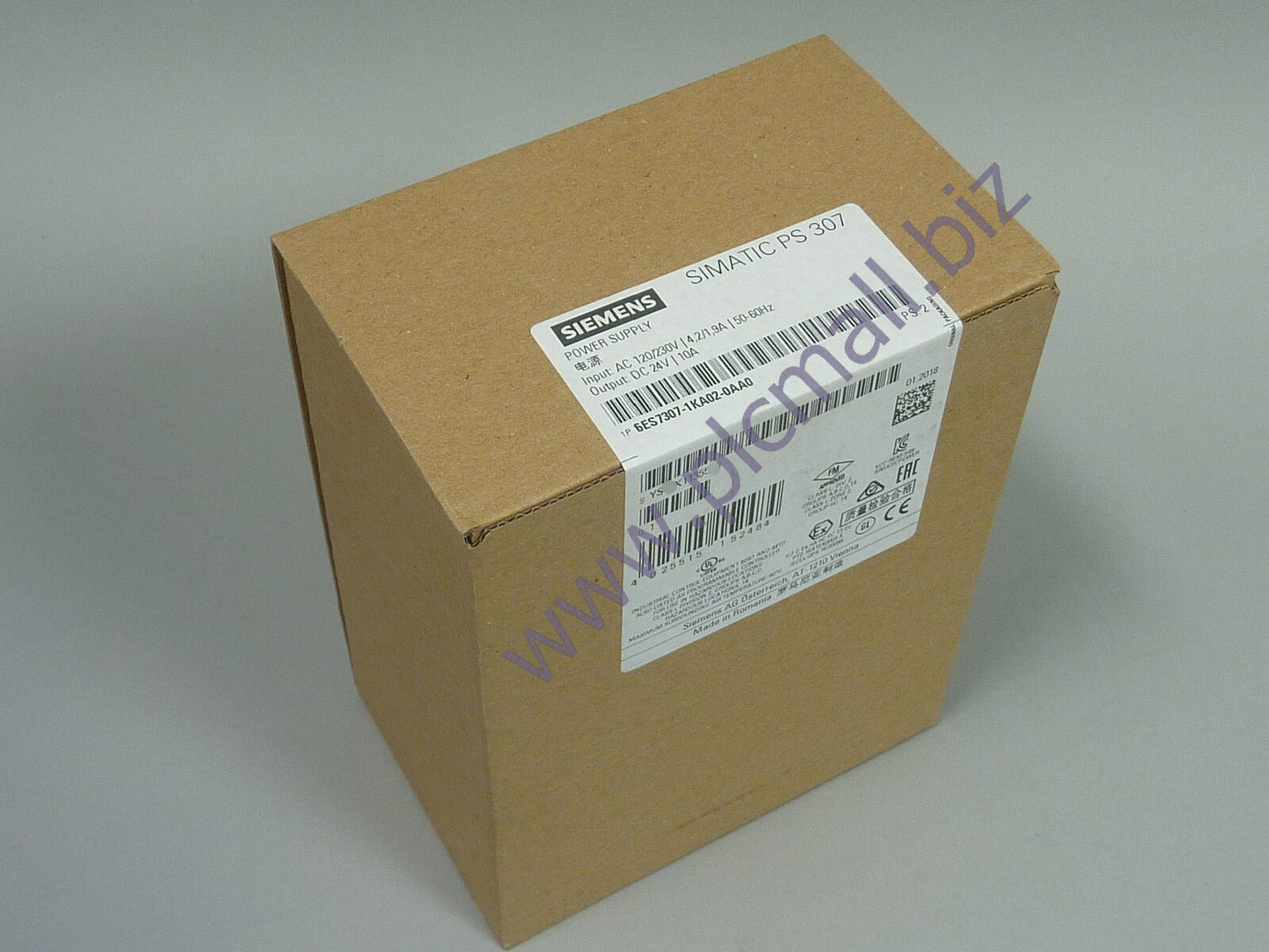 6ES7307-1KA02-0AA0 Siemens SIMATIC S7-300 Regulated power BRAND NEW