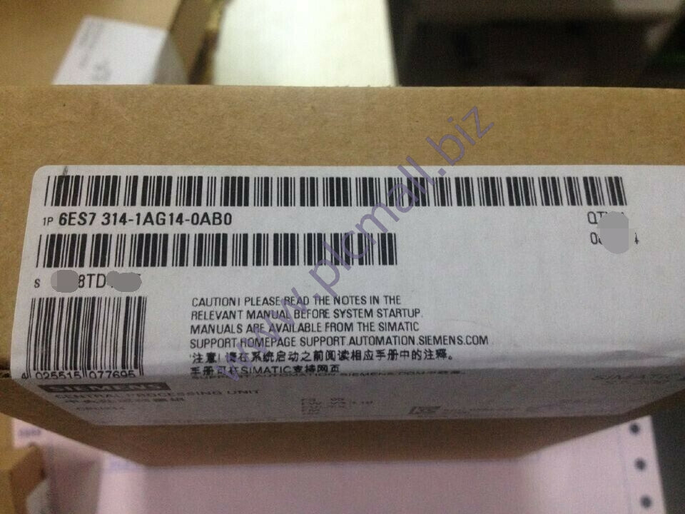 6ES7314-1AG14-0AB0 Siemens SIMATIC S7-300  BRAND NEW