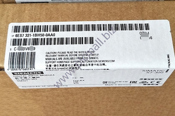 6ES7321-1BH50-0AA0 Siemens  SIMATIC S7-300, DIGITAL INPUT BRAND NEW