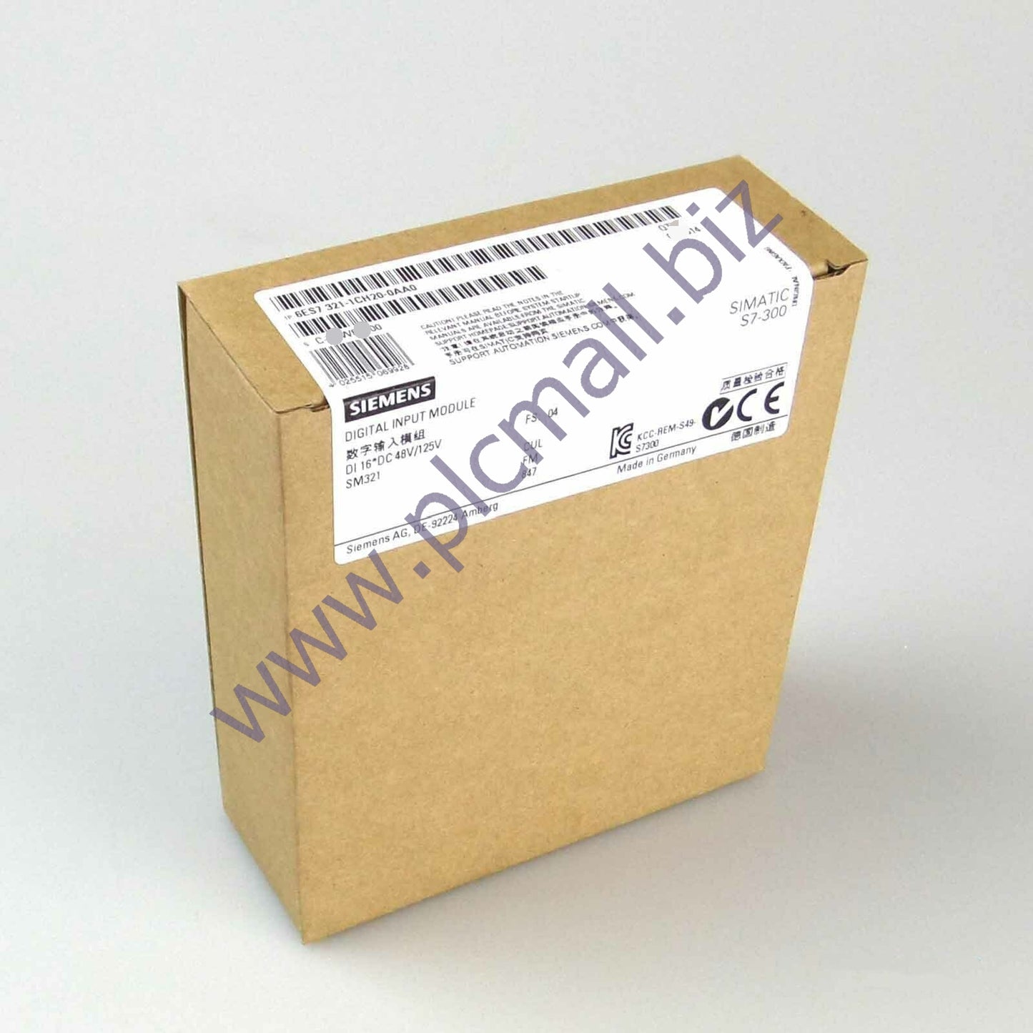 6ES7321-1CH20-0AA0 Siemens SIMATIC S7-300, DIGITAL INPUT SM 321, BRAND NEW