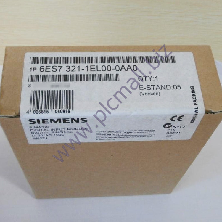 6ES7321-1EL00-0AA0 Siemens SIMATIC S7-300, DIGITAL INPUT SM 321, BRAND NEW