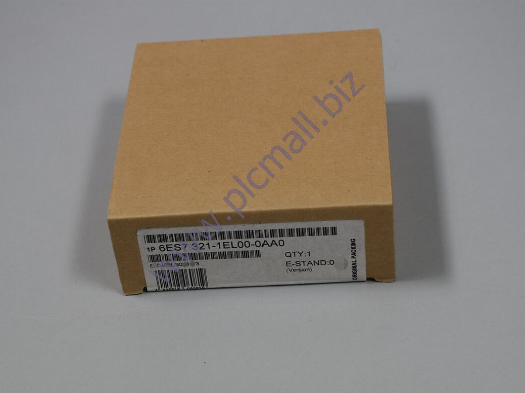 6ES7321-1EL00-0AA0 Siemens SIMATIC S7-300, DIGITAL INPUT SM 321, BRAND NEW