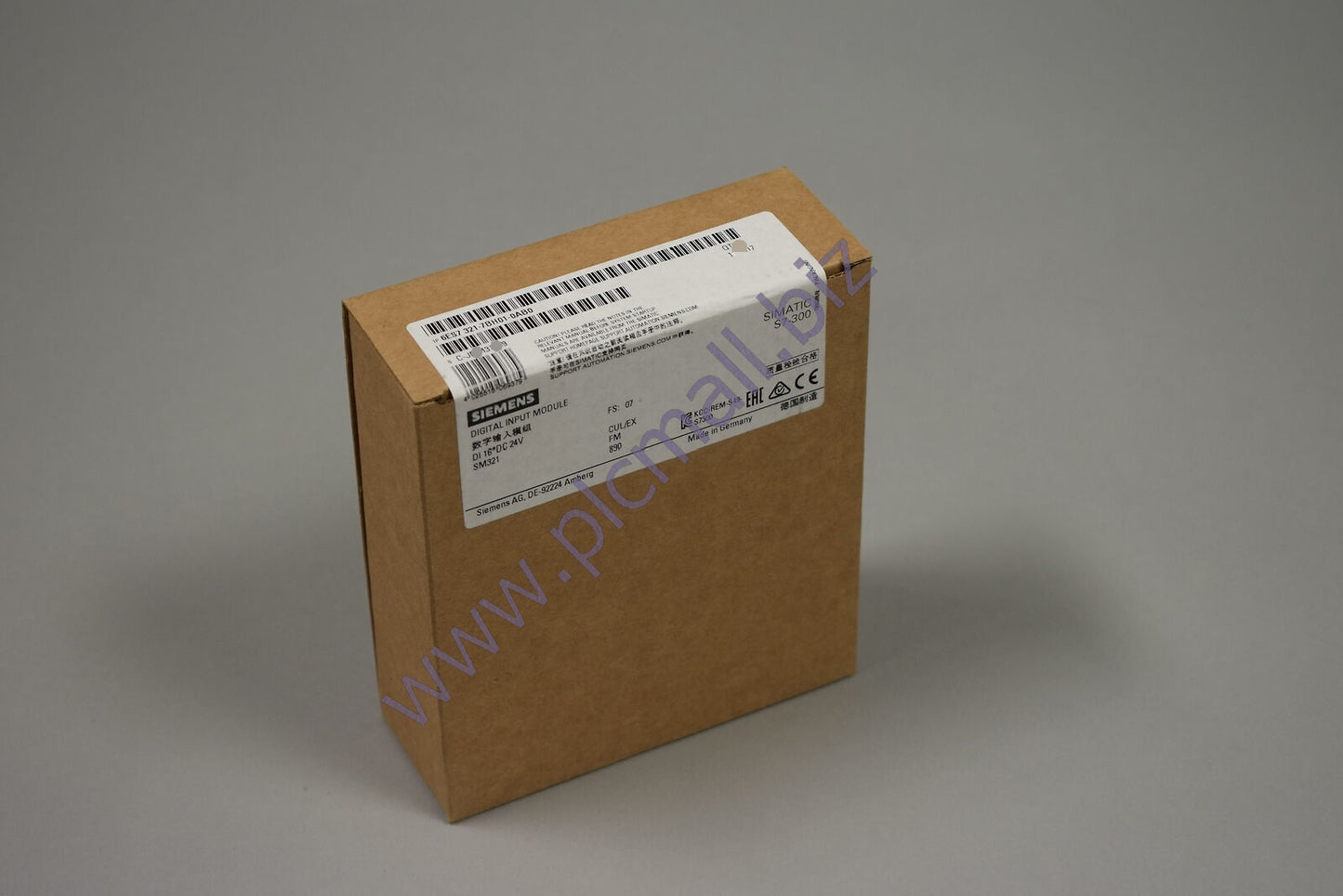 6ES7321-7BH01-0AB0  Siemens SIMATIC S7-300, DIGITAL INPUT SM 321, BRAND NEW