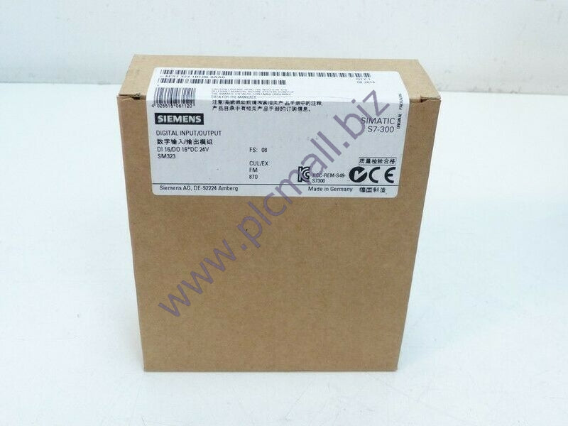 6ES7323-1BL00-0AA0 Siemens SIMATIC S7-300, DIGITAL MODULE BRAND NEW