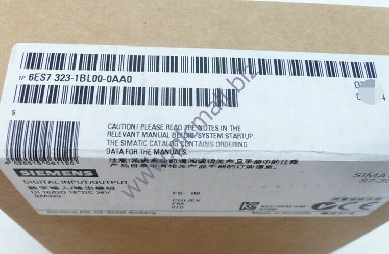 6ES7323-1BL00-0AA0 Siemens SIMATIC S7-300, DIGITAL MODULE BRAND NEW