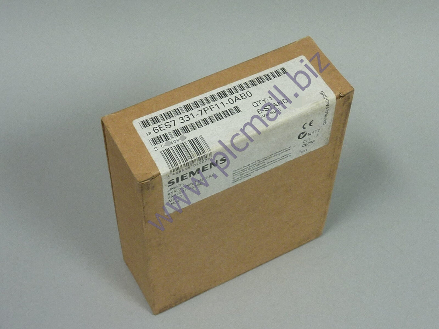 6ES7331-7PF11-0AB0 Siemens  SIMATIC S7-300, ANALOG INPUT SM 331 BRAND NEW
