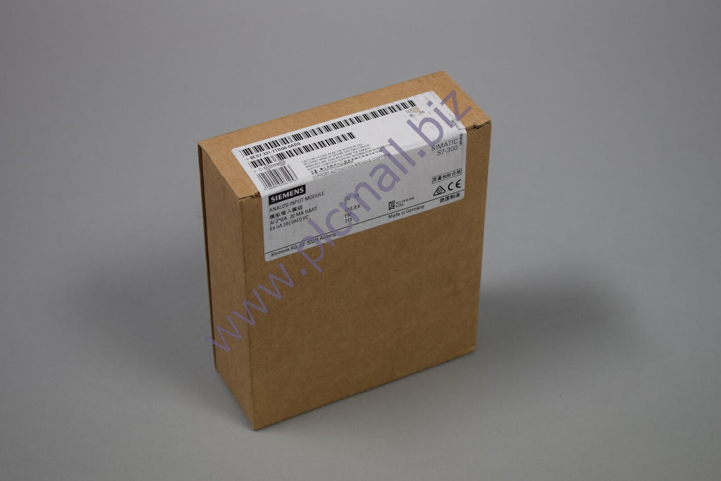 6ES7331-7TB00-0AB0 Siemens SIMATIC DP, HART analog input BRAND NEW