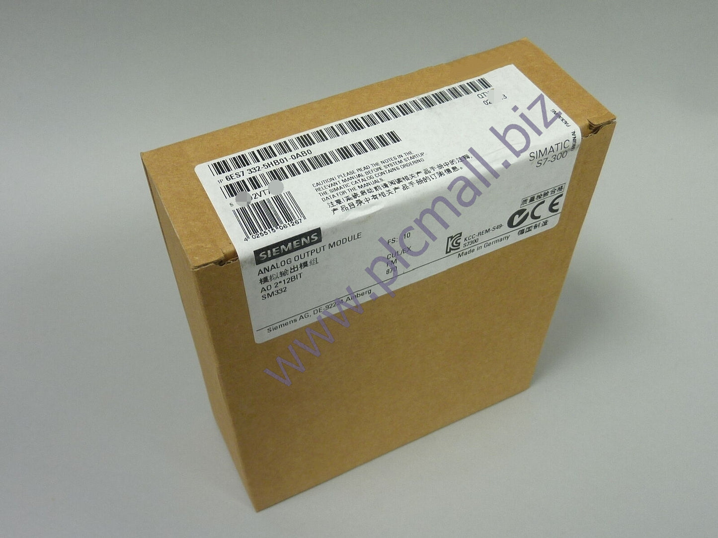 6ES7332-5HB01-0AB0 Siemens SIMATIC S7-300  BRAND NEW