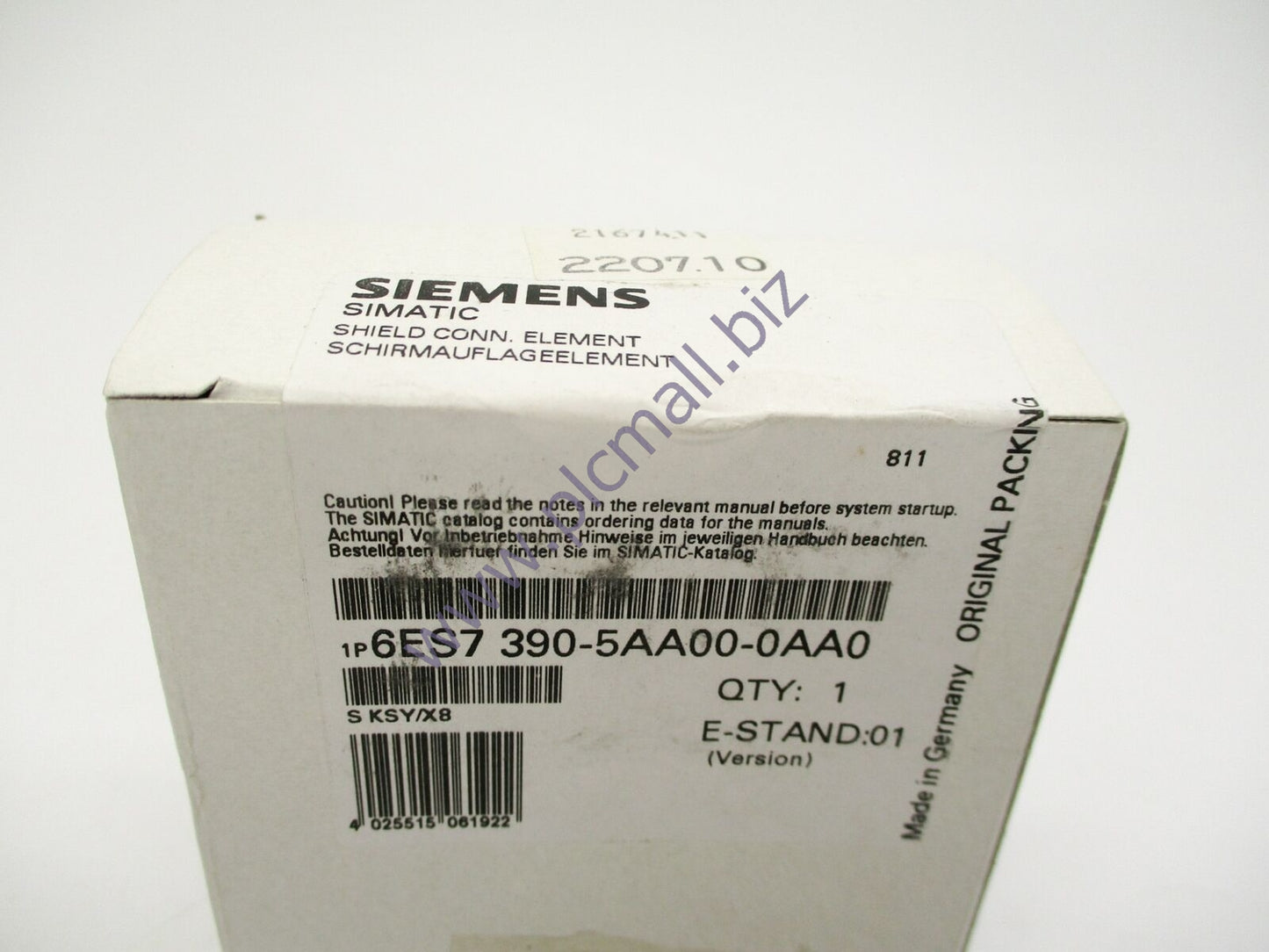 6ES7390-5AA00-0AA0 Siemens SIMATIC S7, Shield support BRAND NEW